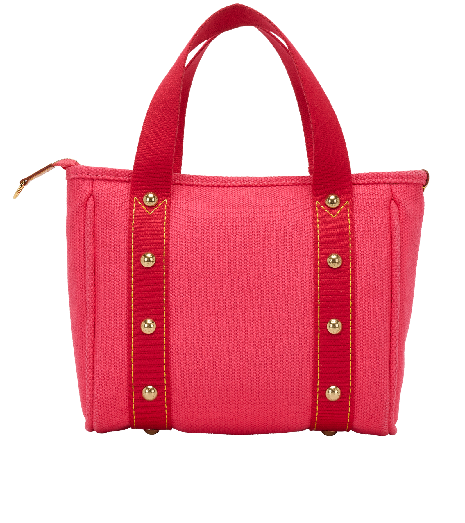 Antigua Cabas PM, &pound;350, Handbags, Pink, Canvas, Back view